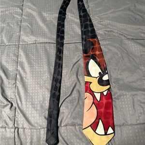 Taz 1996 Looney Tunes Mania VTG Necktie Tie Tasmanian Devil